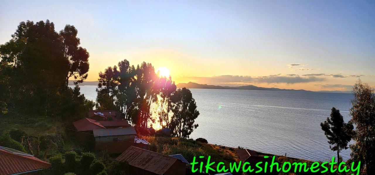 Tikawasi Homestay Comunidad Pueblo Isla Amantani Jose Luis Ocosuyo Екстер'єр фото