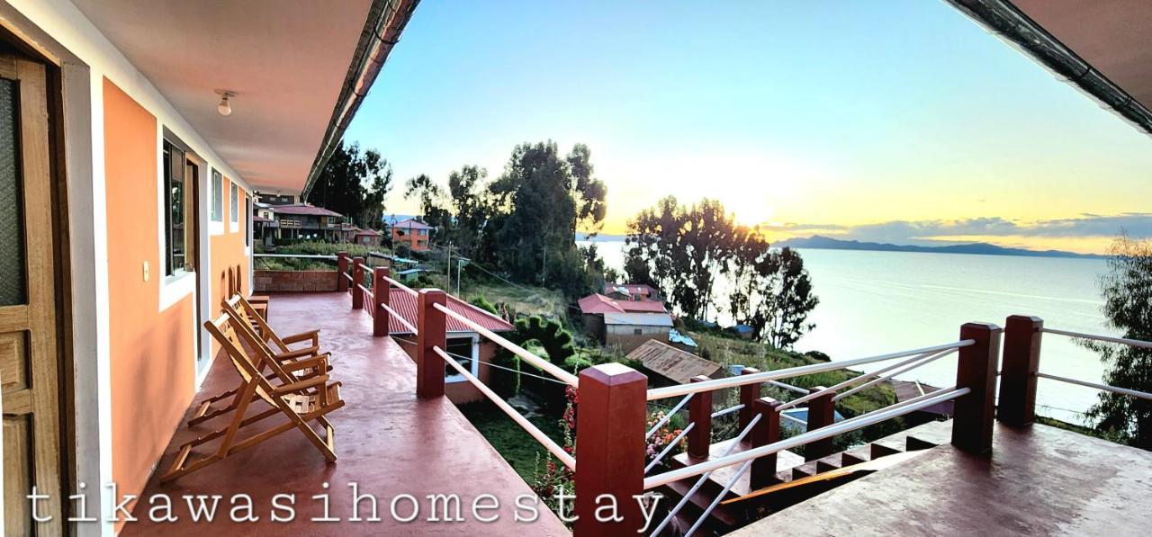 Tikawasi Homestay Comunidad Pueblo Isla Amantani Jose Luis Ocosuyo Екстер'єр фото